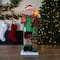 30" Santa's Little Animated Elf with Lighted Star Musical Christmas Figure